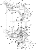 Page B Diagram and Parts List for 21AB454C401 2003 Yard Man Tiller